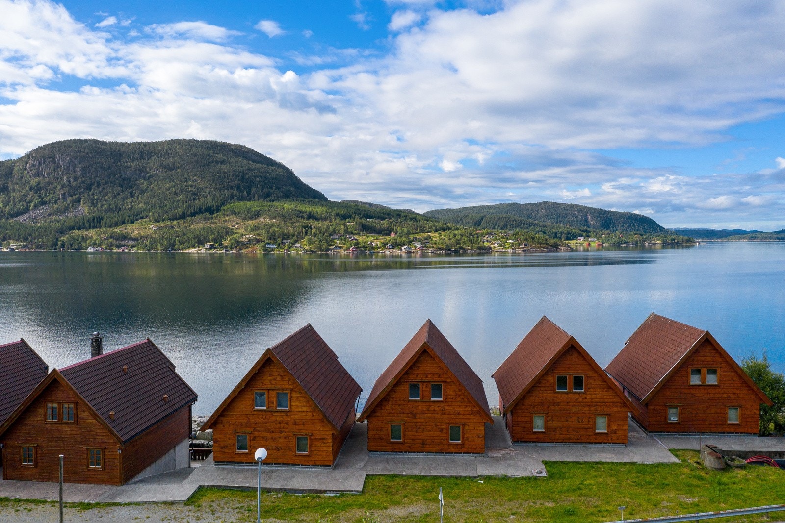 Nydelig utsikt fra tomten. Galleribilde