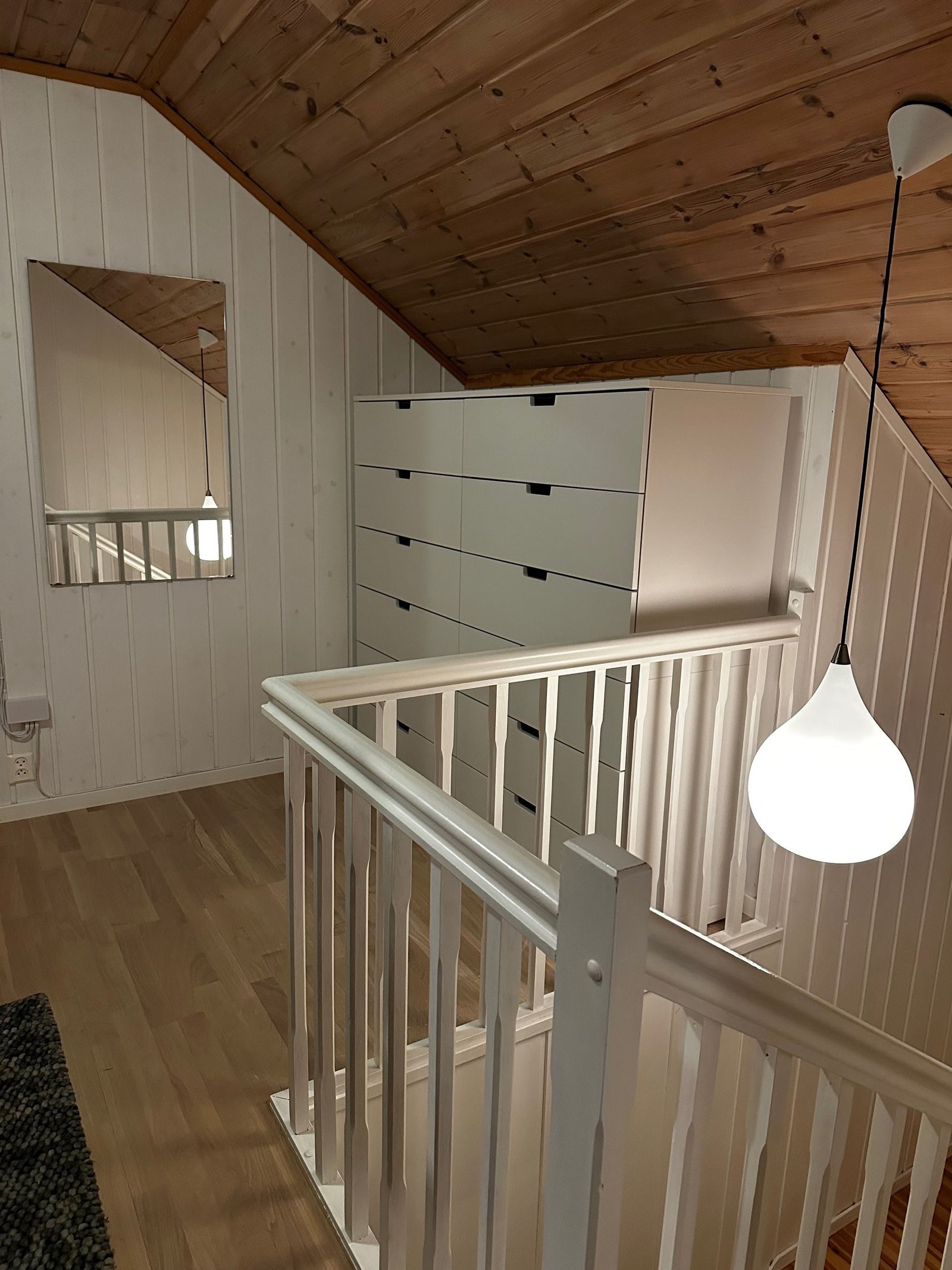 Toppen av trappeoppgang Galleribilde