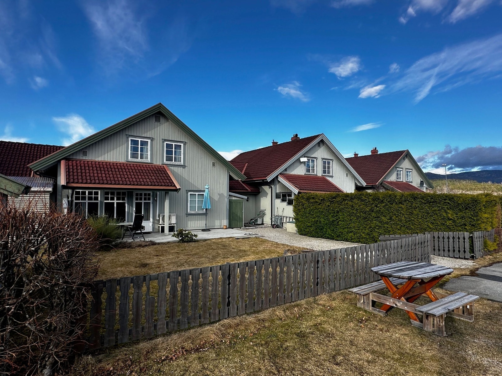 Huset sett fra hagesiden Galleribilde