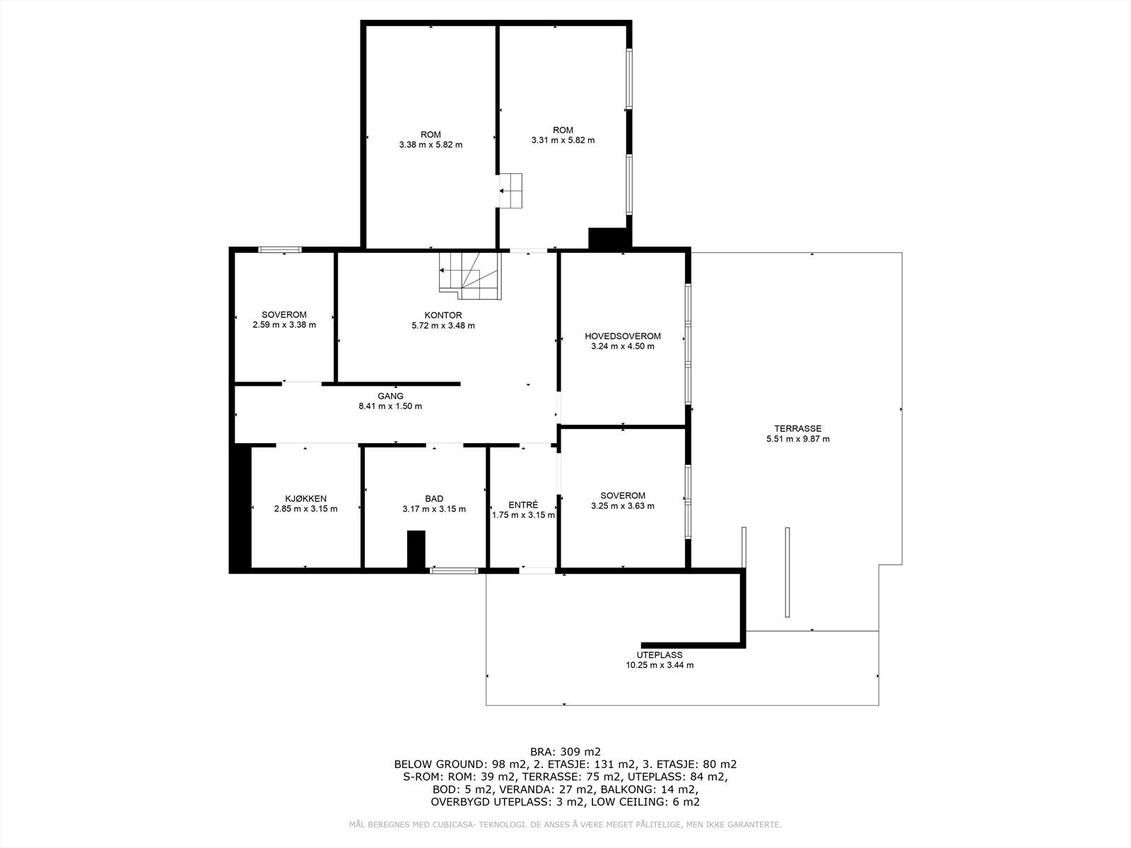 Planteikningar 1.etg. Galleribilde