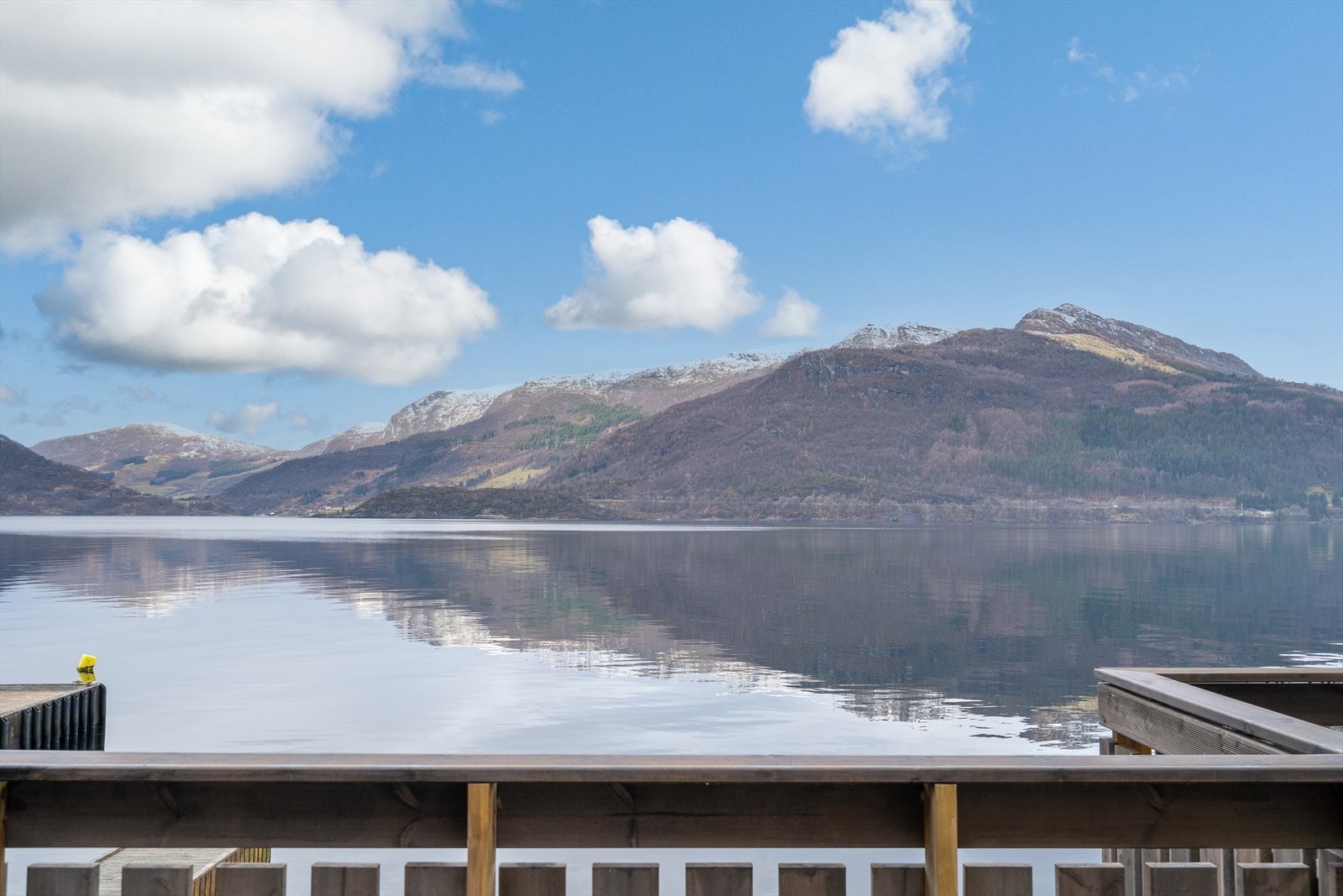 Utsikt fra terrassen. Galleribilde