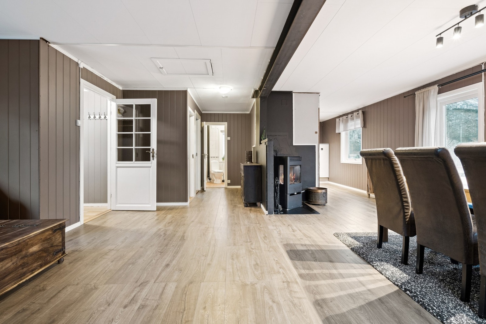 Deler av boligen er modernisert i nyere tid. Galleribilde