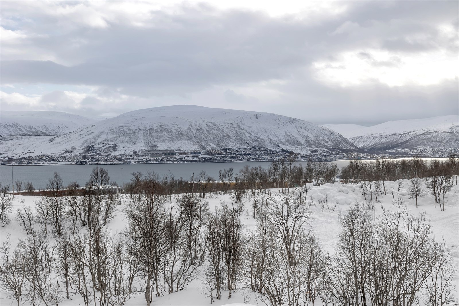 Fastlandet og Tromsdalen. Galleribilde