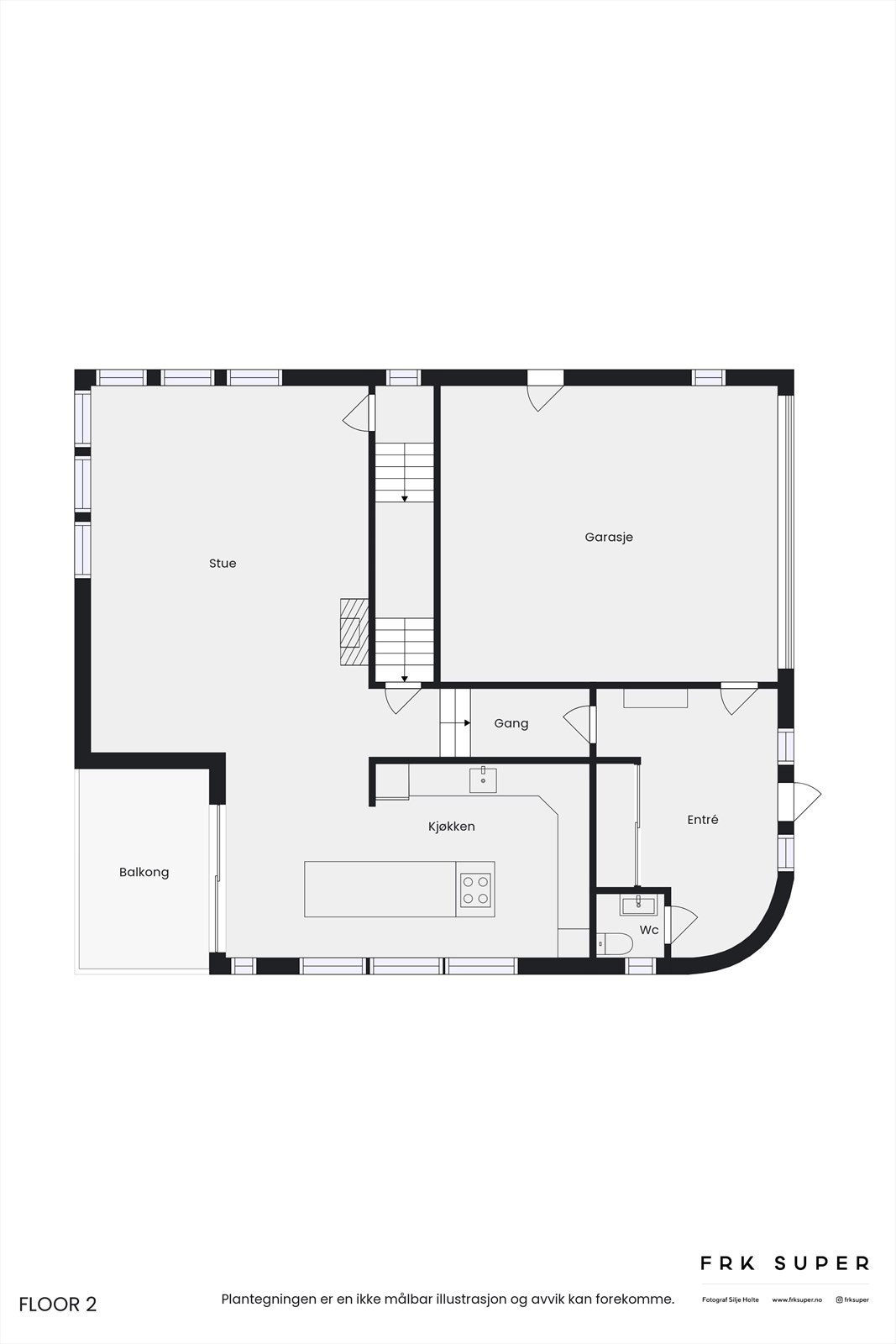 Planskisse | Første etasje Galleribilde