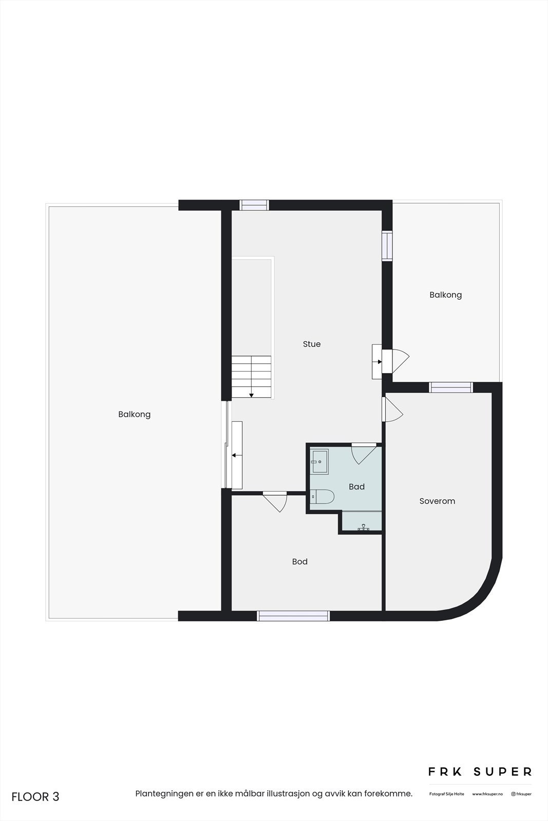 Planskisse | Andre etasje Galleribilde