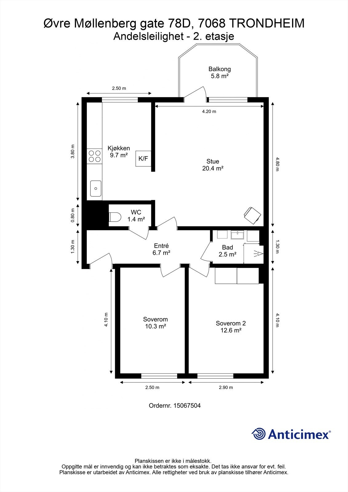 Planskisse. Galleribilde