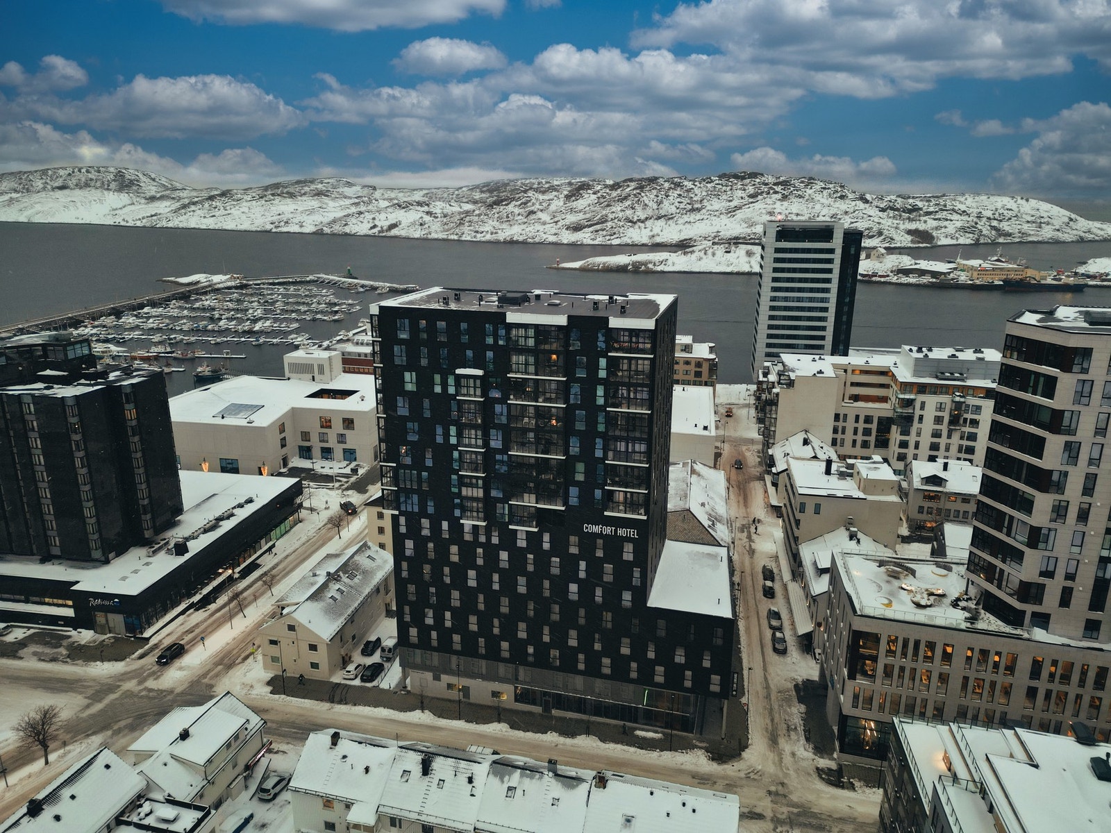 Fra 13. etasje i The Storm Residence kan du nyte korte avstander til det aller meste og en vidunderlig utsikt av byen! Galleribilde