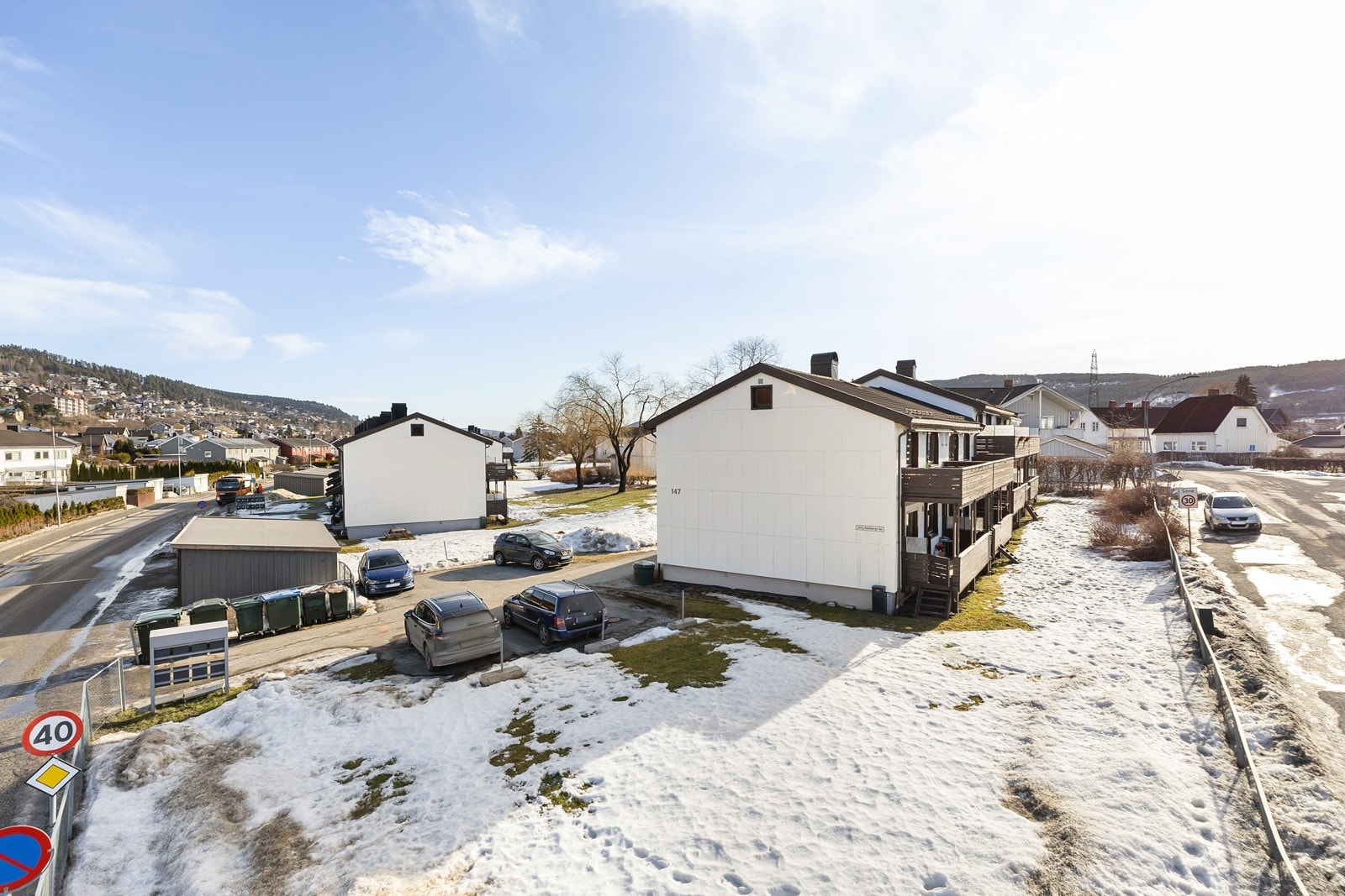 Parkeringsområdet Galleribilde