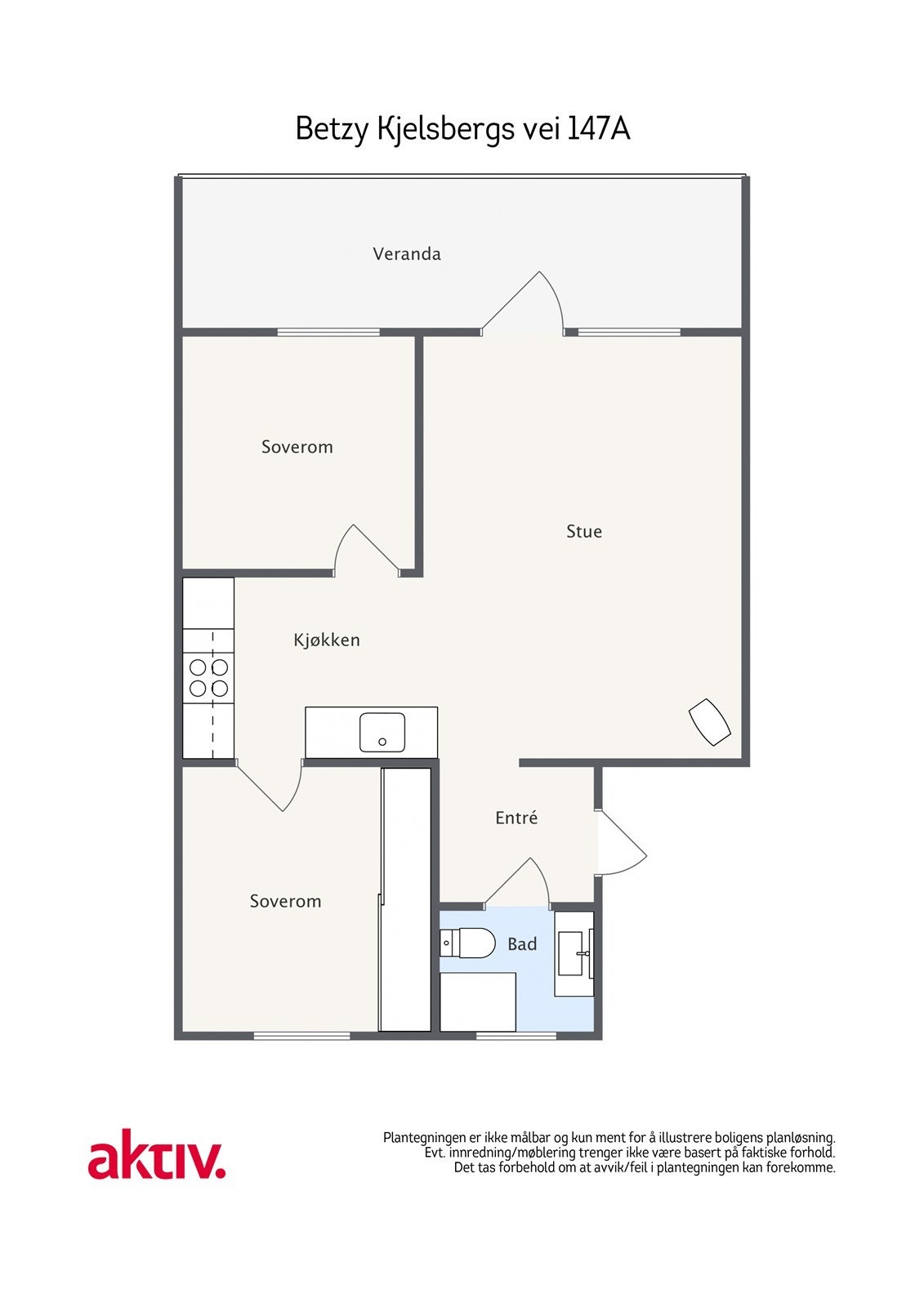 Betzy Kjelsbergs vei 147A - 2D - Betzy Kjelsbergs vei 147A - Letterhead Galleribilde