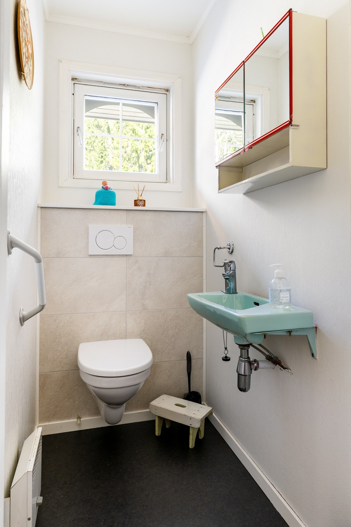 Toalettrommet ble også delvis oppusset i 2022 Galleribilde