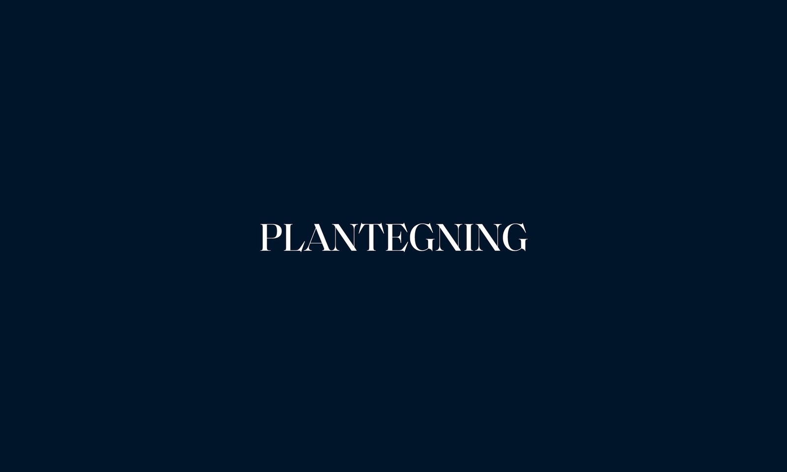 Plantegning. Galleribilde