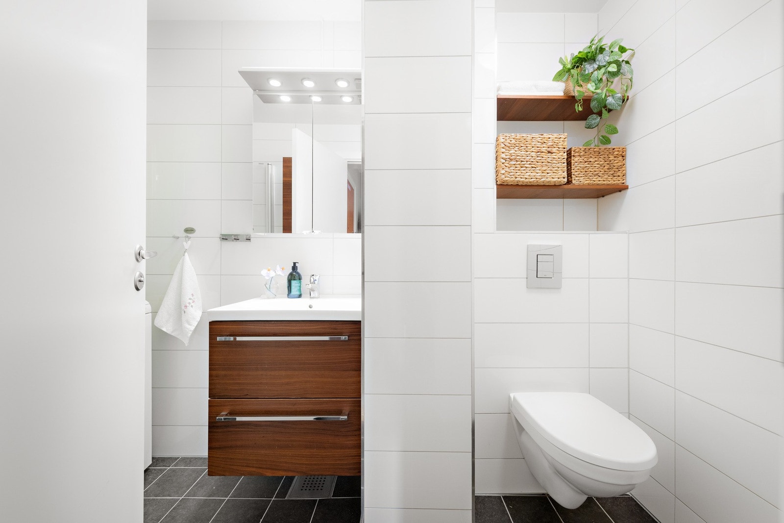 Det er varmekabler i gulv. Galleribilde