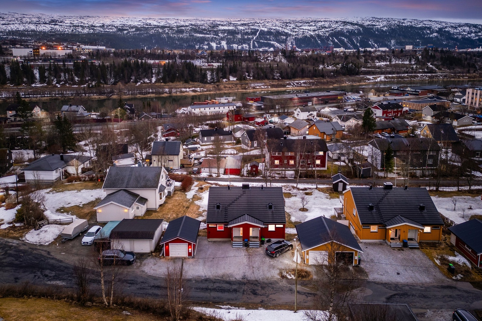 God beliggenhet i blindgate Galleribilde