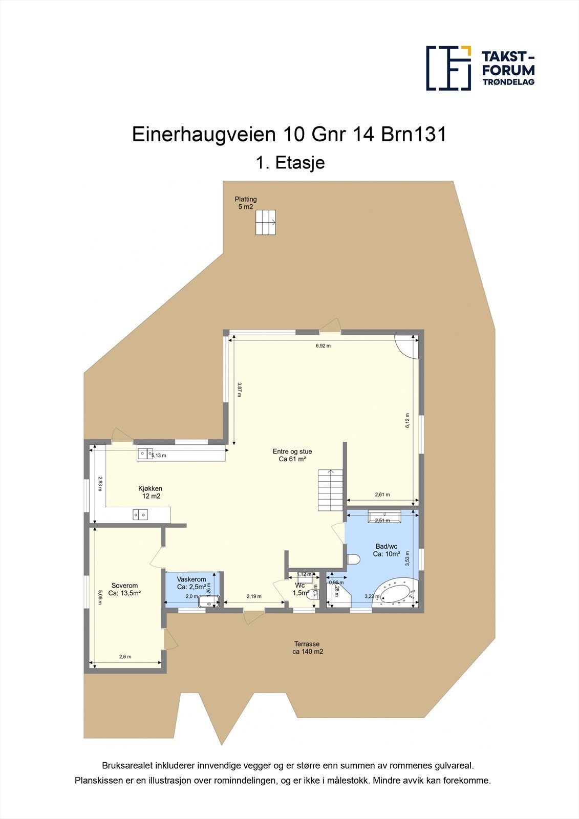 Planskisse. Galleribilde