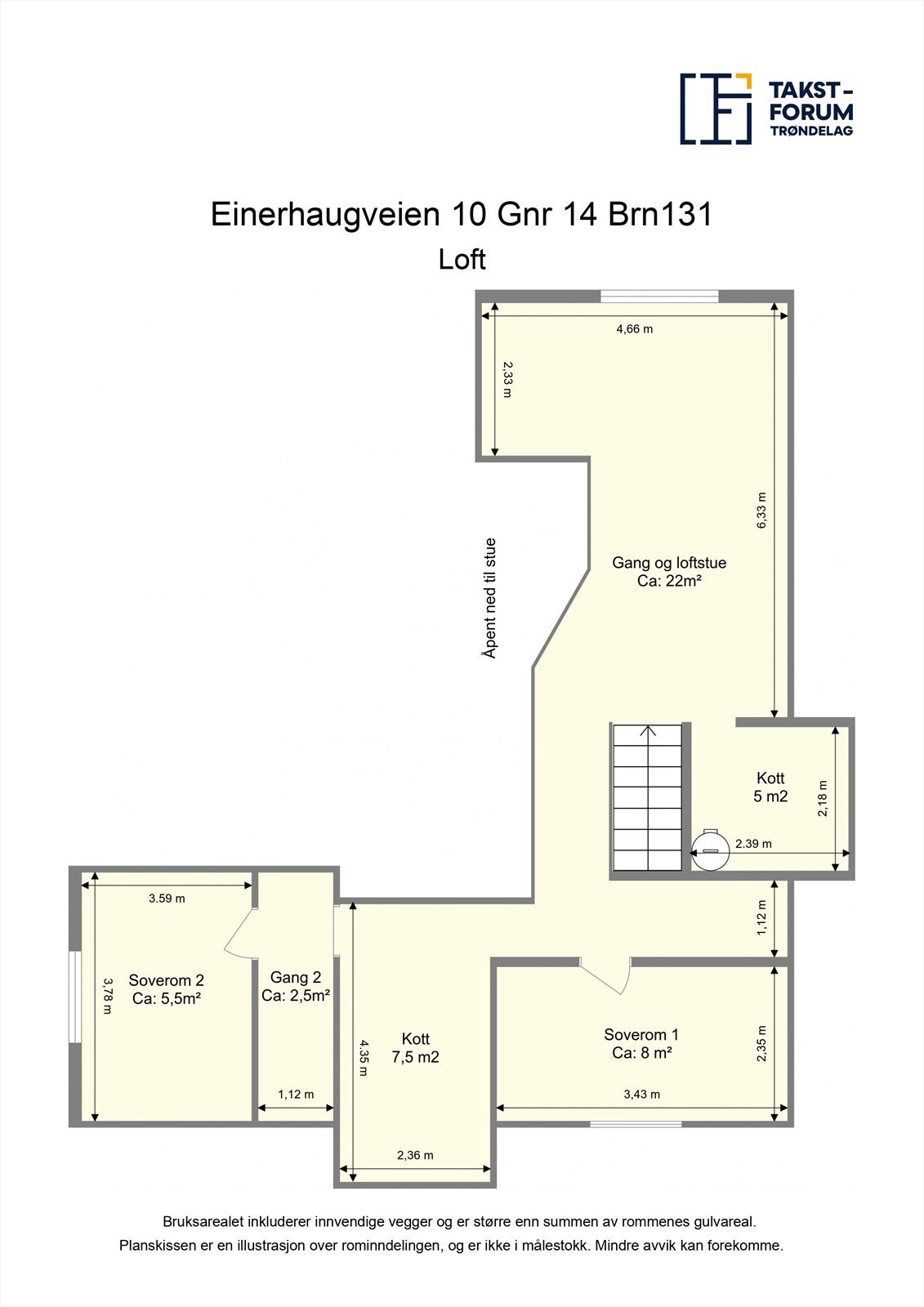 Planskisse. Galleribilde