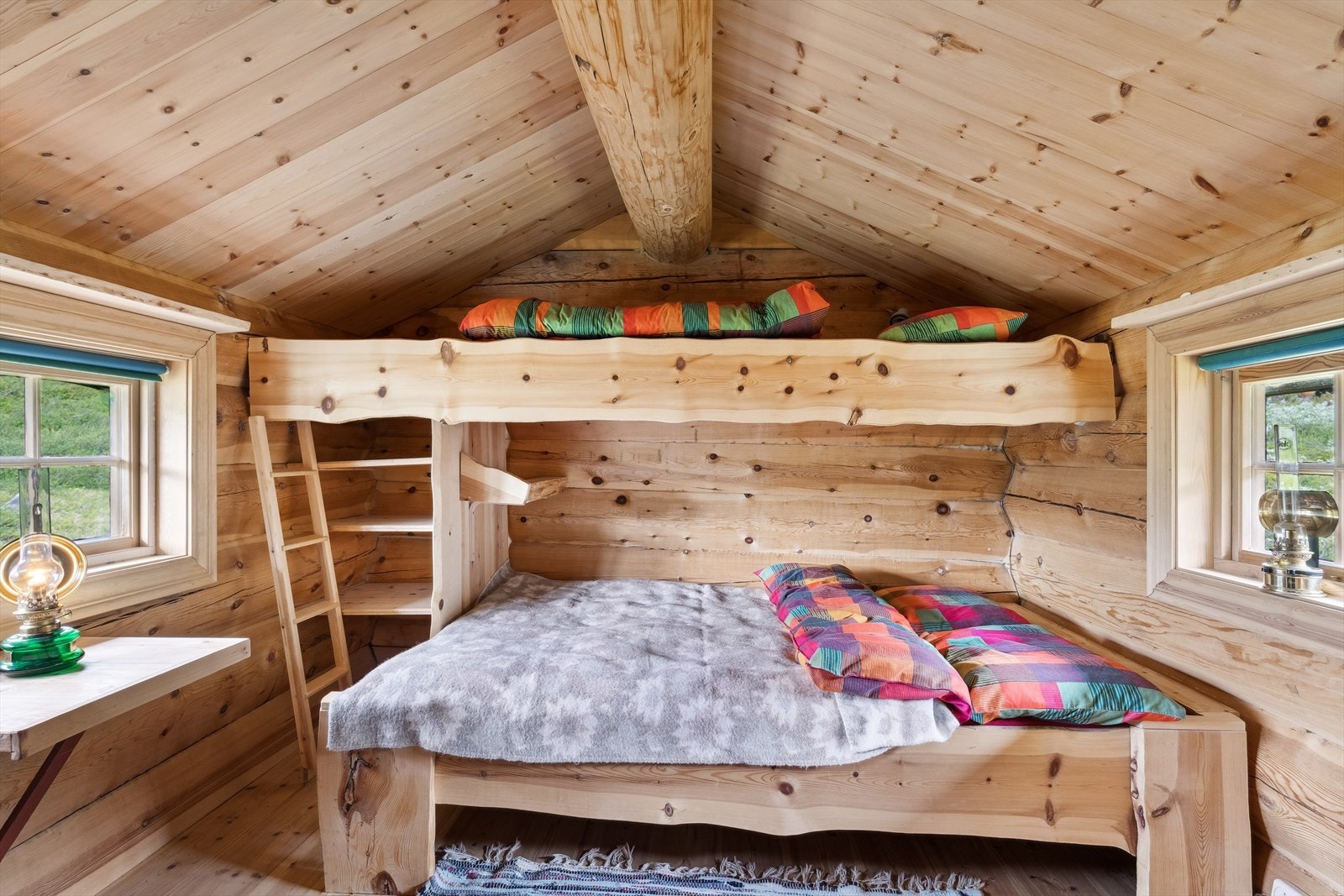 Dette vil garantert være et populært oppholdssted for familiens ungdommer, eller for den som er heldig å bli bedt med på hyttetur. Galleribilde