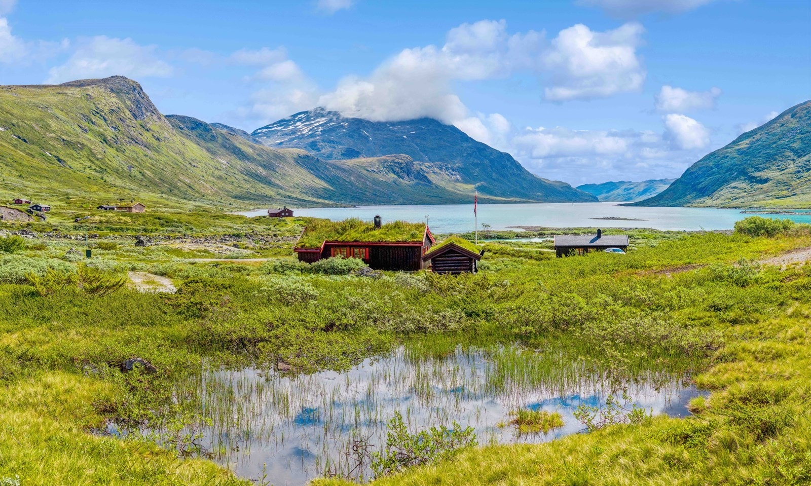 Langeskavlvegen 8 ligger i naturskjønne omgivelser ca. 1.065 moh! Galleribilde