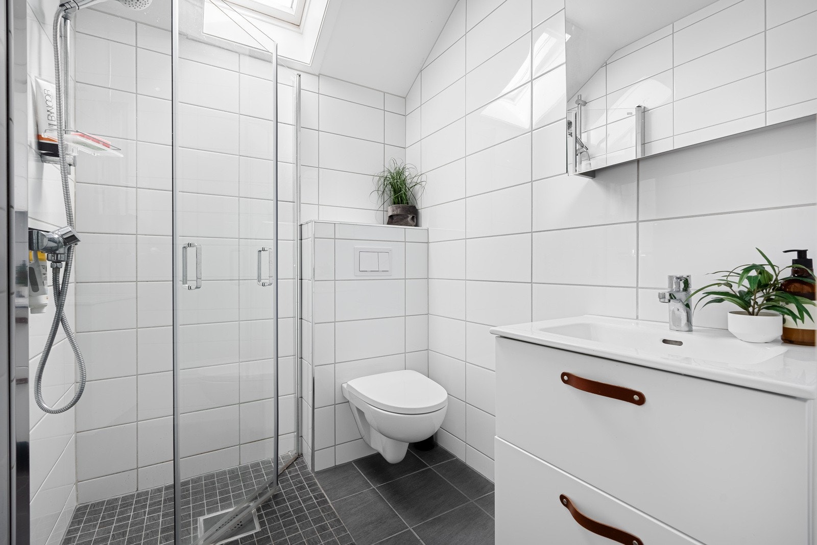 Leilighet liten - dusjbad Galleribilde