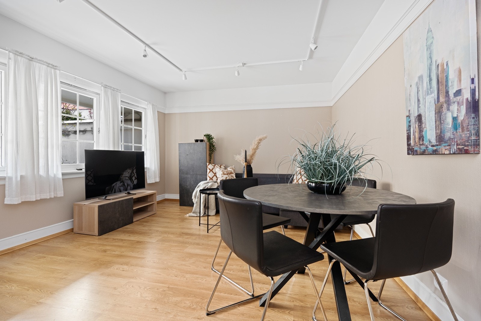 Leilighet liten - stue Galleribilde