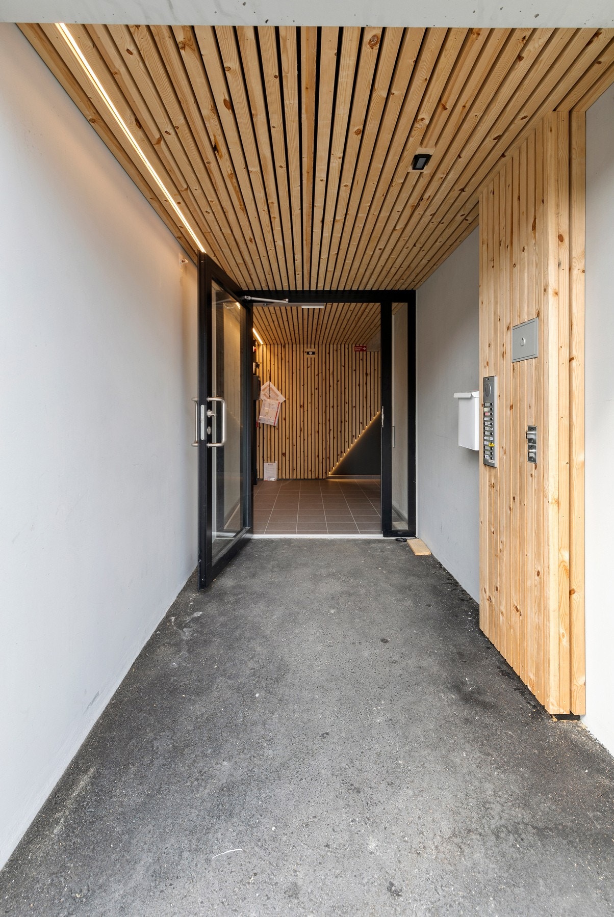 Pene fellesarealer i bygget. Galleribilde