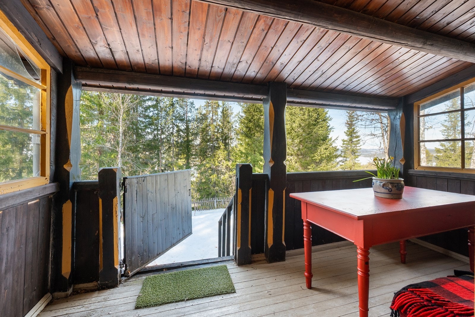 Her kan man sitte helt usjenert og i le. Galleribilde