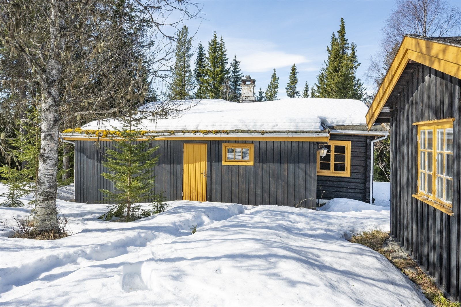 Det er ikke vinterveg til eiendommen. Galleribilde