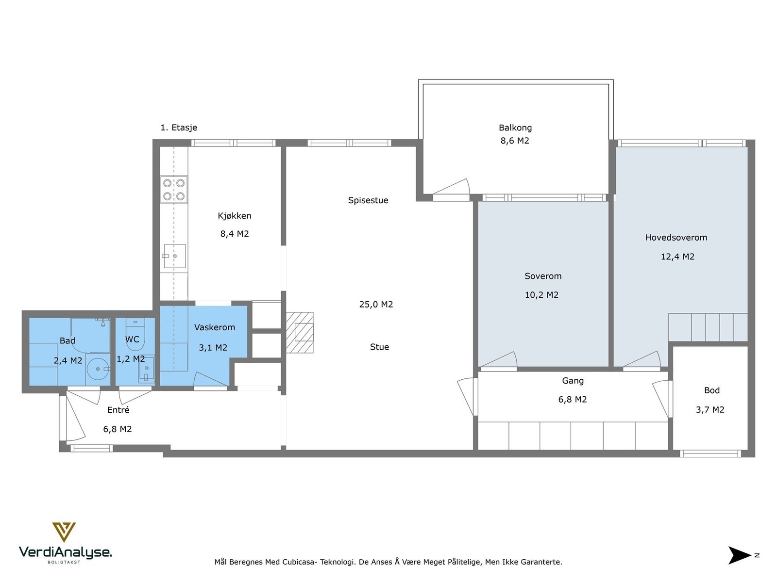 Planskisse. Galleribilde