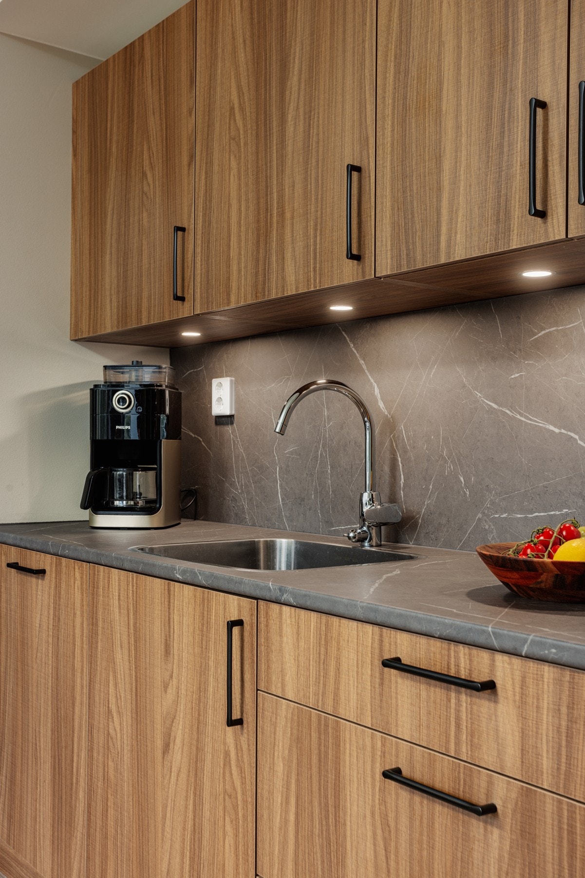 Boligen har energikarakter B og er kvalifisert for grønt boliglån hos flere banker. Galleribilde