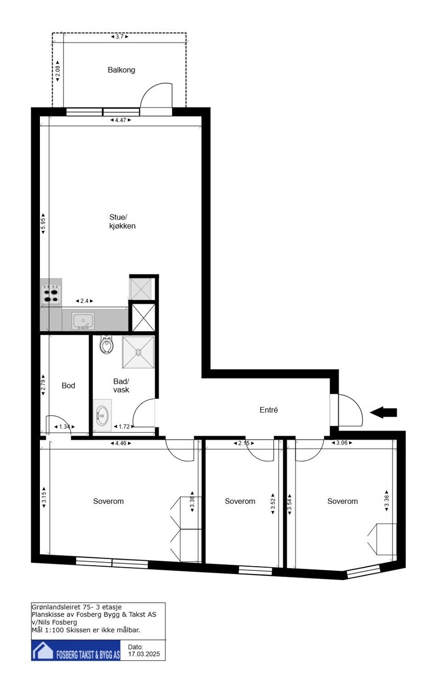 Plantegning. Galleribilde