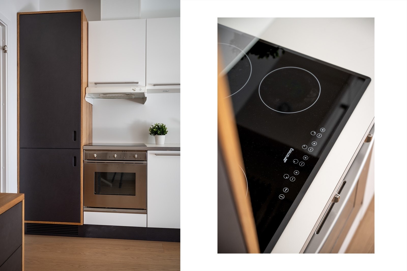 Kjøkkenvifte med avtrekk via balansert anlegg bidrar til et godt inneklima. Galleribilde