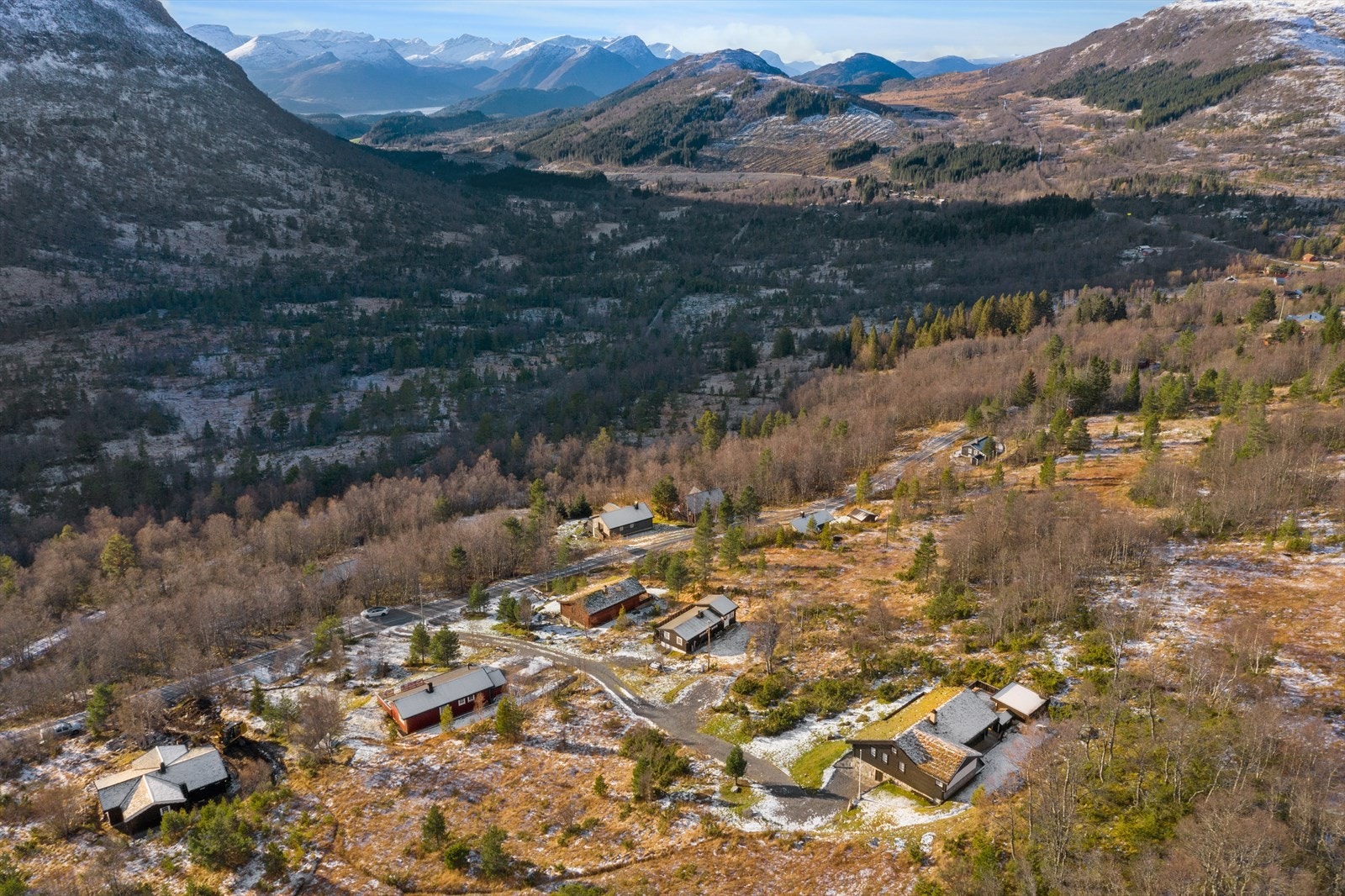 Dronebilde Galleribilde