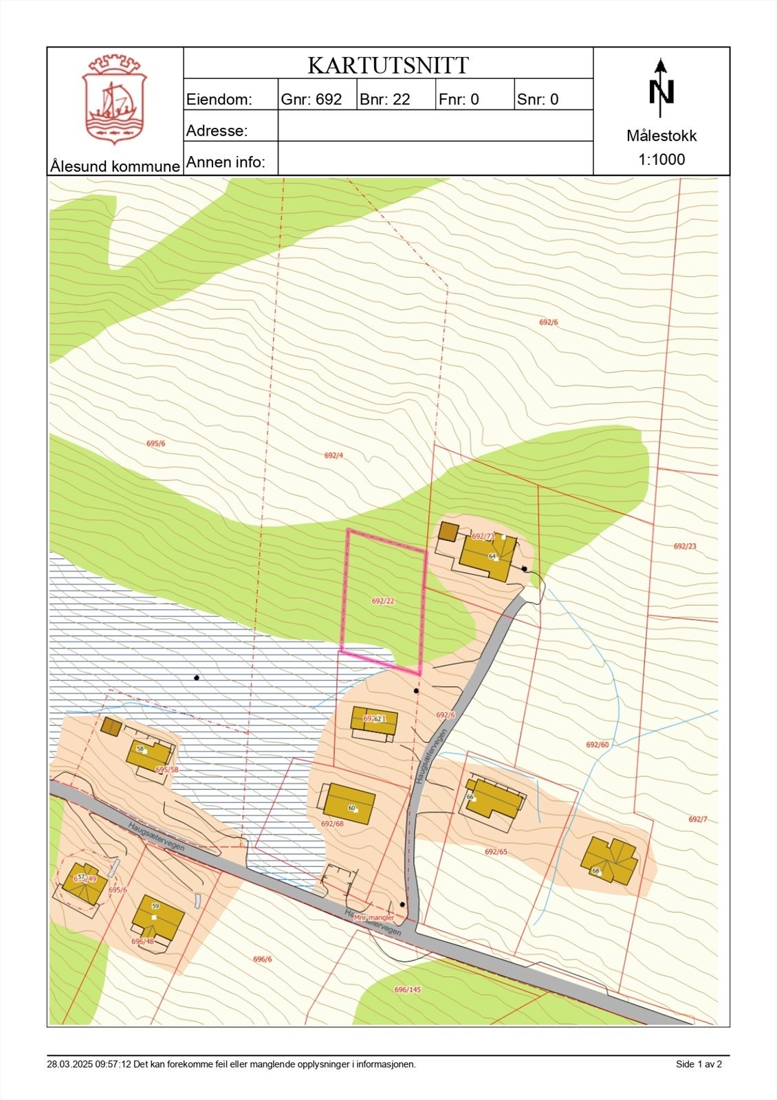 Situasjonskart Galleribilde