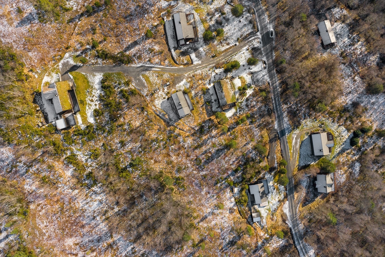 Dronebilde Galleribilde