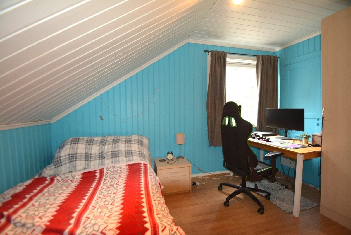 Det er på 9,5 kvm. Galleribilde