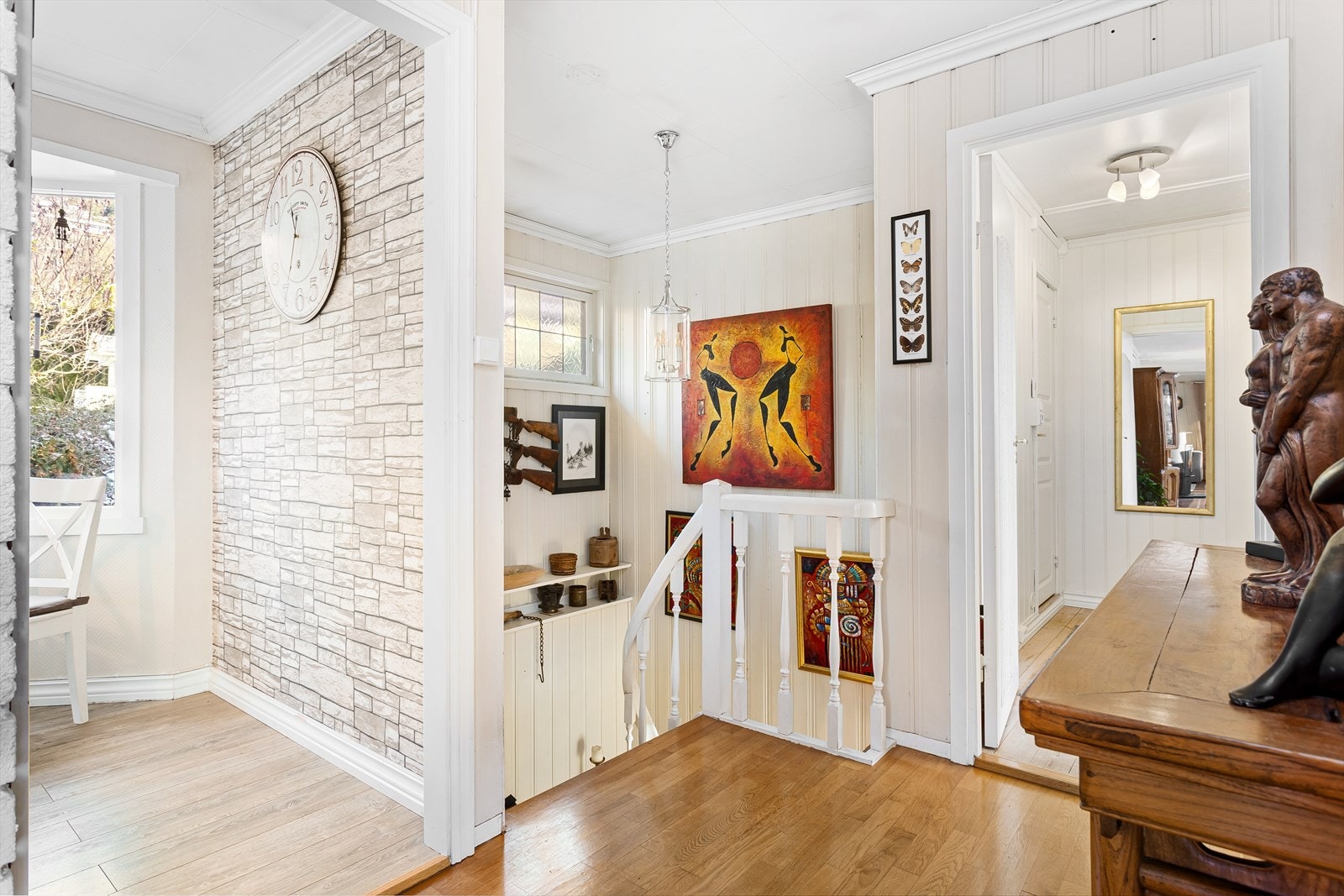 Vi beveger oss opp i første etasje Galleribilde