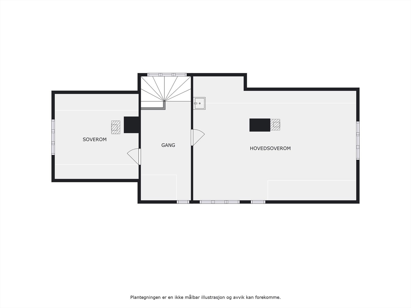 Plantegning 2. etasje. Galleribilde