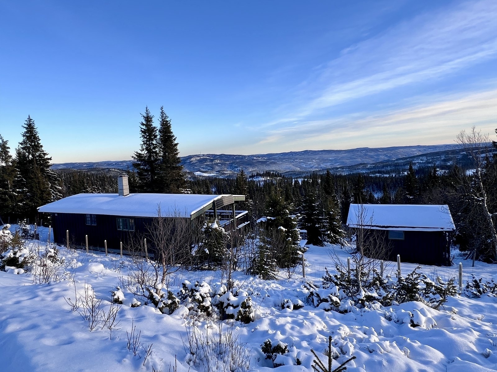 Vinterbilde tatt av eiendomsmegler Januar 2025 Galleribilde