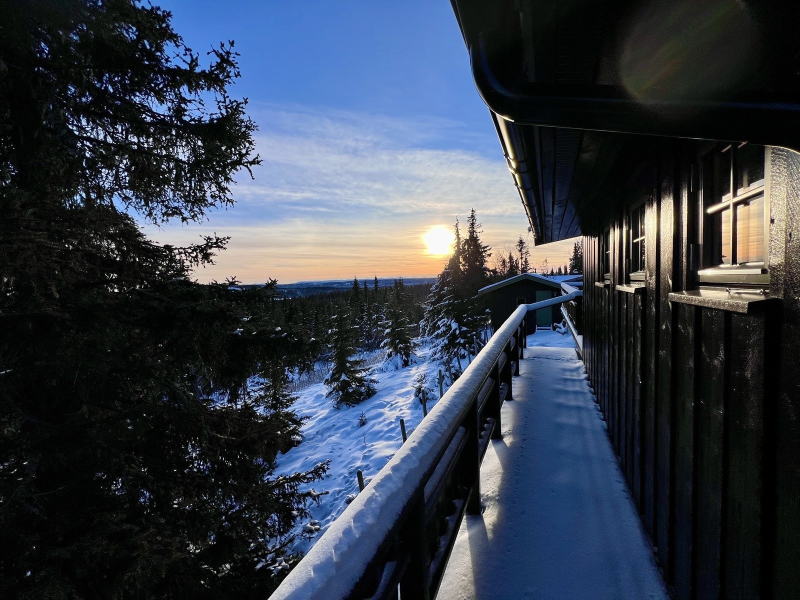 Vinterbilde tatt av eiendomsmegler Januar 2025 Galleribilde