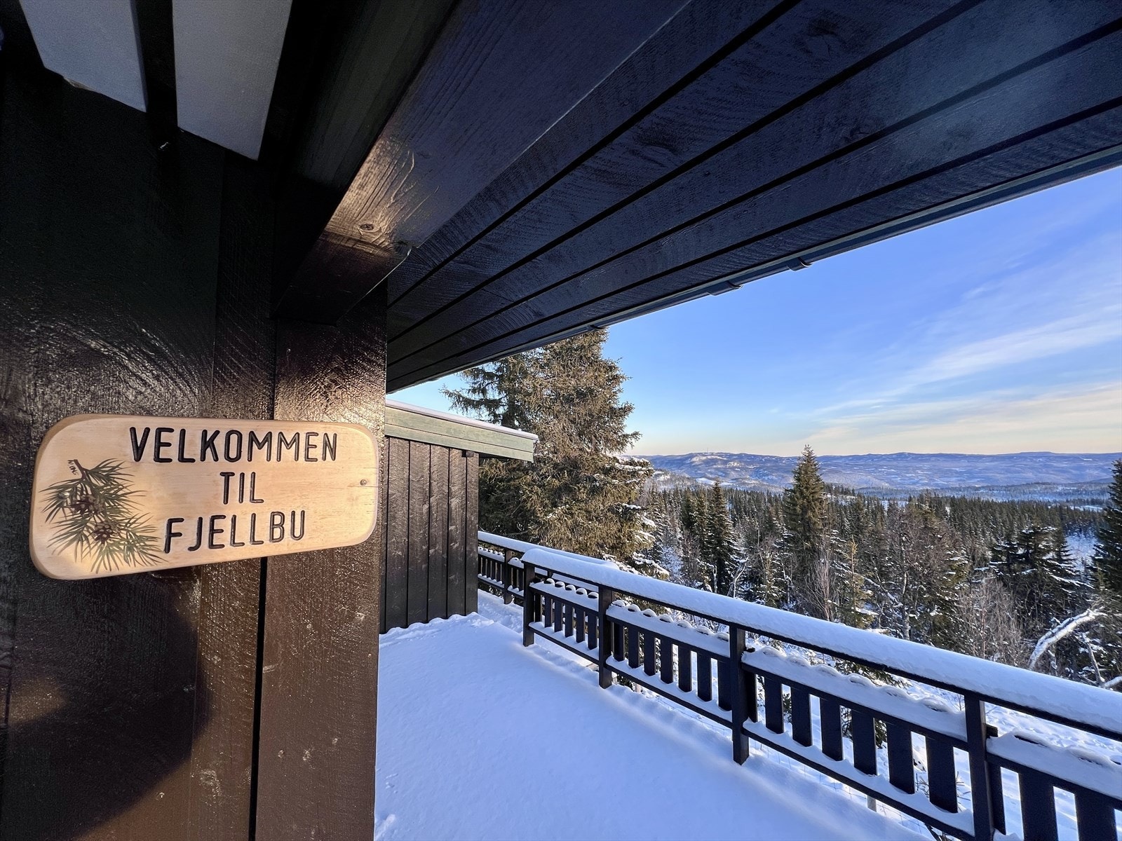 Vinterbilde tatt av eiendomsmegler Januar 2025 Galleribilde