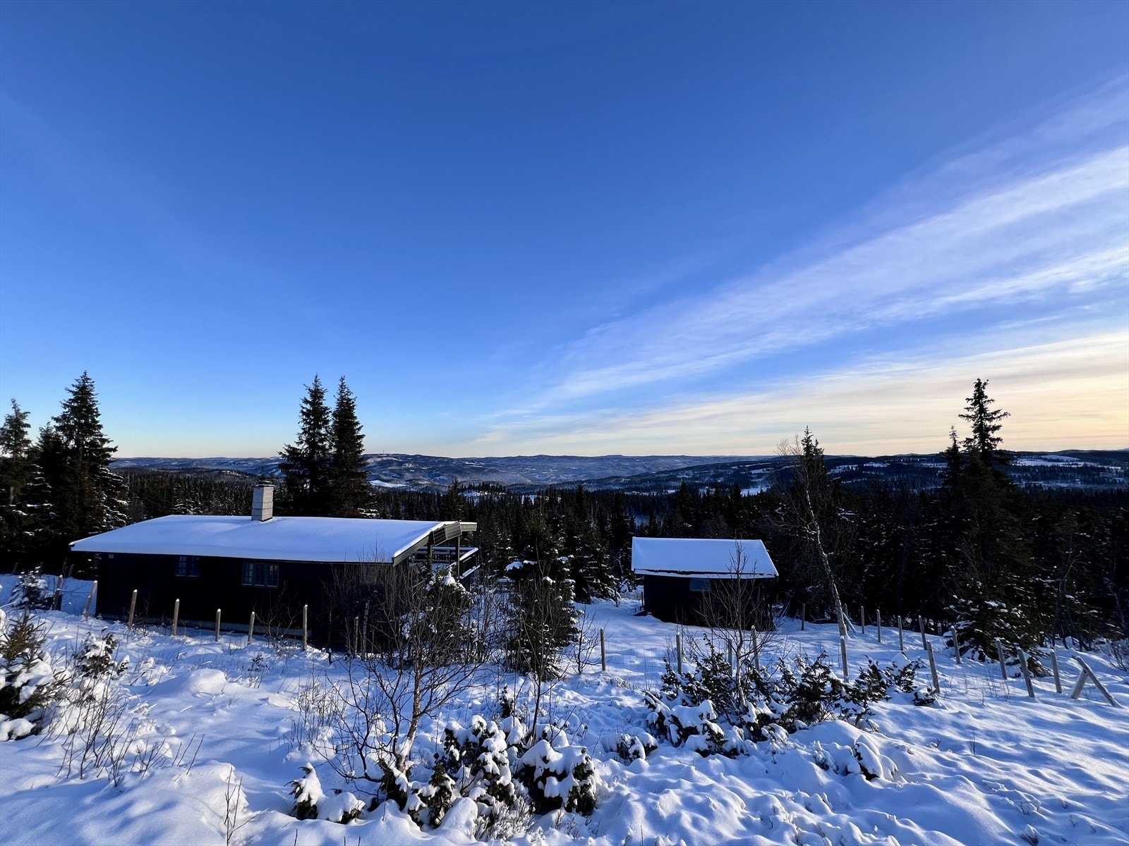 Vinterbilde tatt av eiendomsmegler Januar 2025 Galleribilde