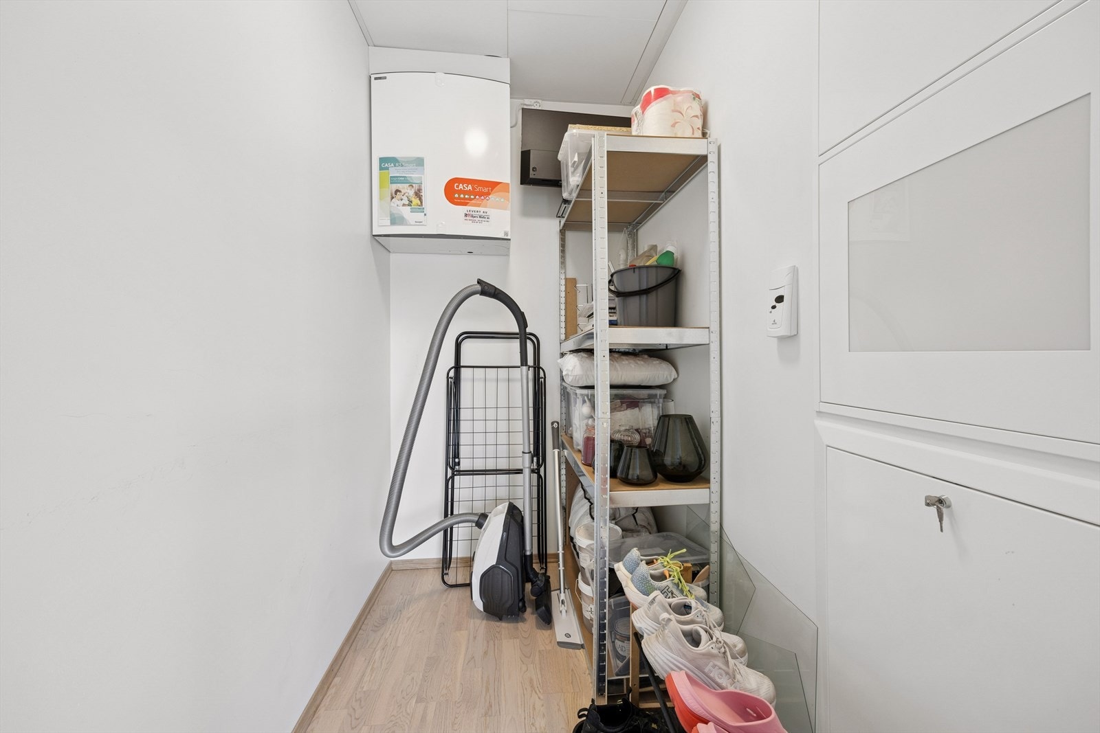 Lagringsplass i innvendig bod. Galleribilde