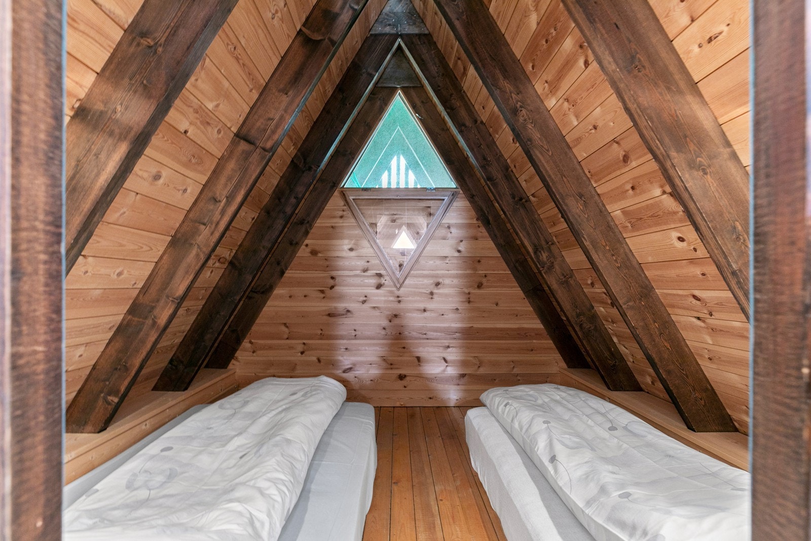 Dagens eier bruker hemsløsningen til soveplasser. Galleribilde