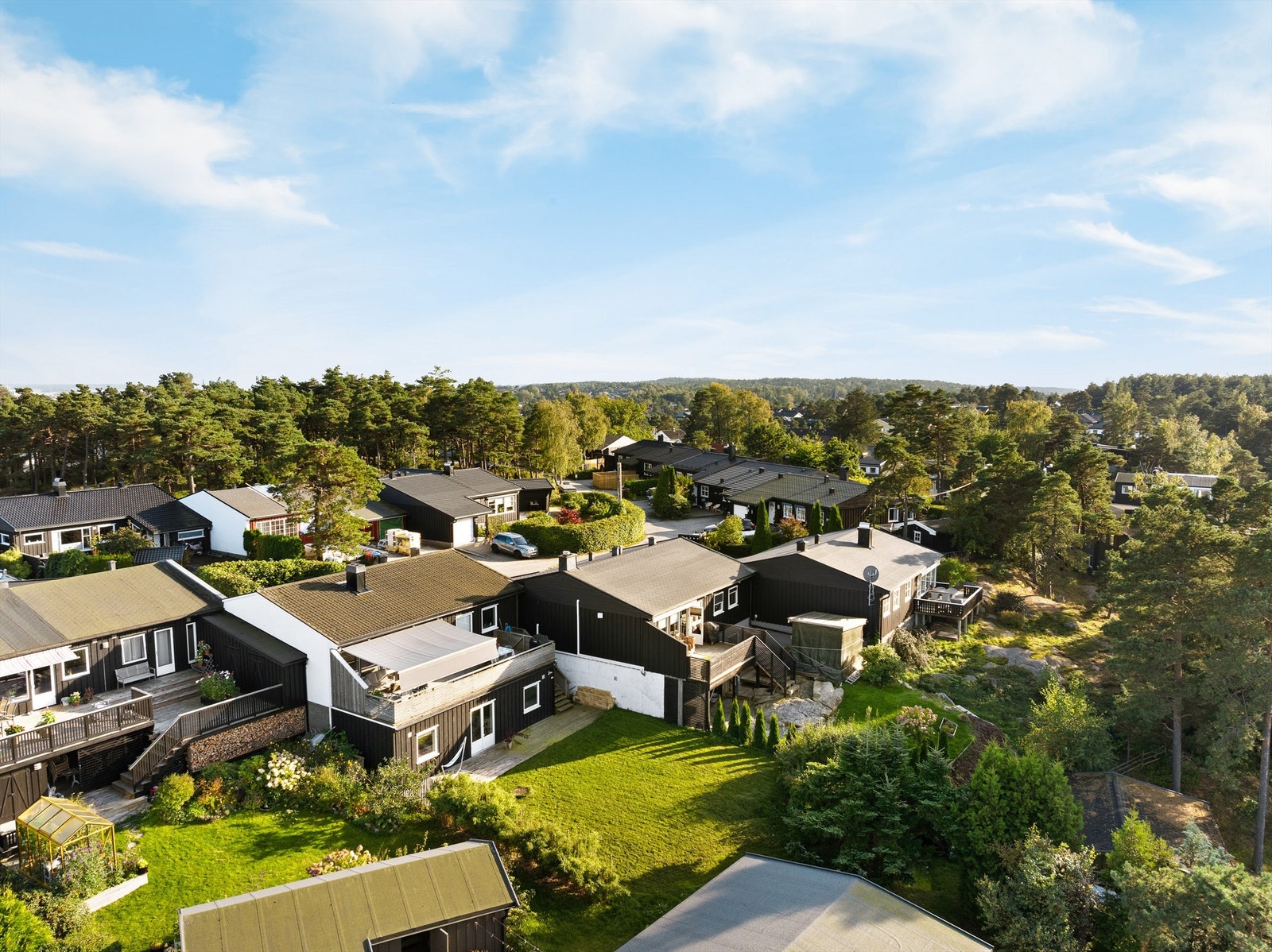 Hagen er lettstelt og en ypperlig tumleplass for familien, året gjennom. Galleribilde