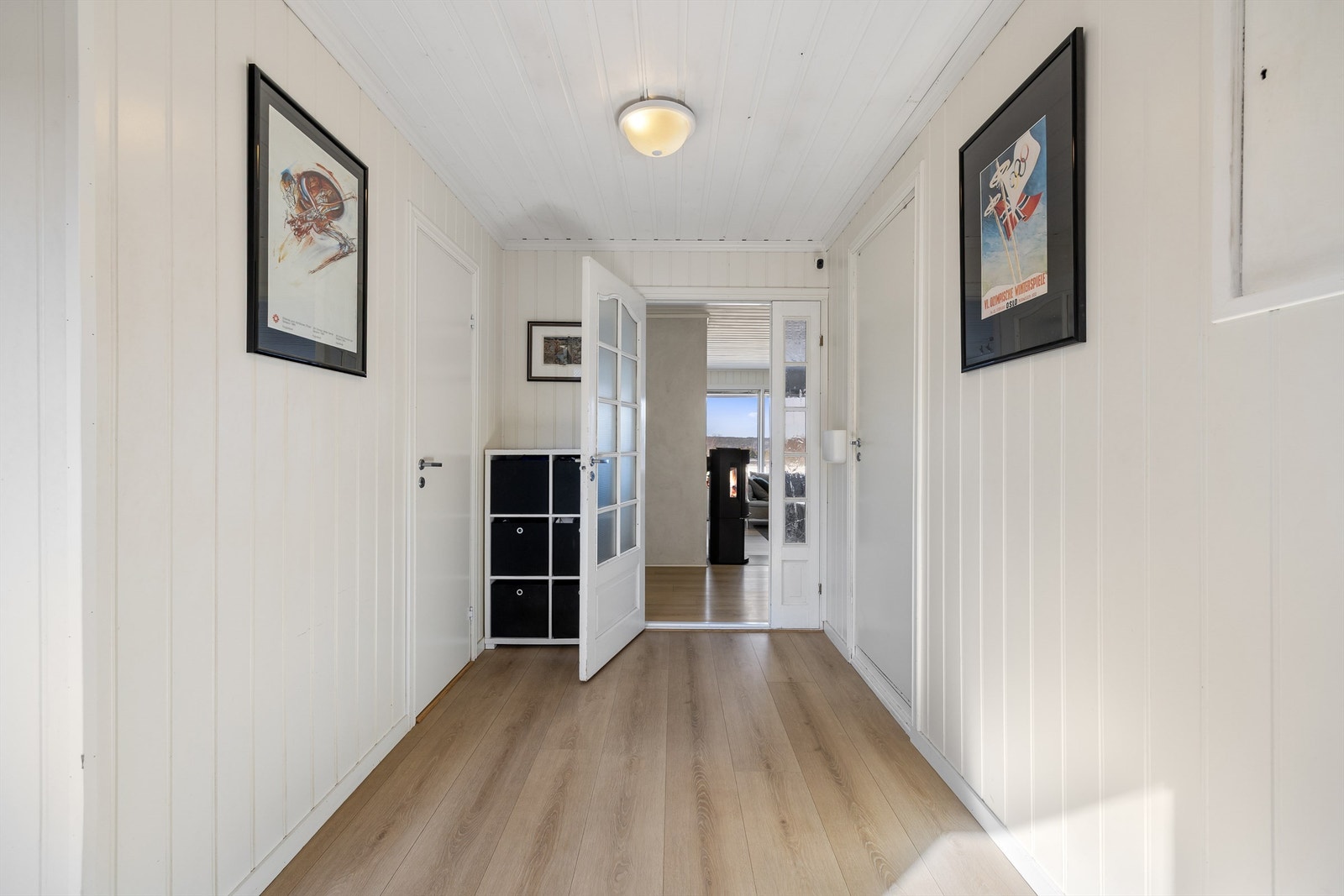 Toalettrommet er tilknyttet entreen - lett tilgjengelig blant annet for besøkende. Galleribilde