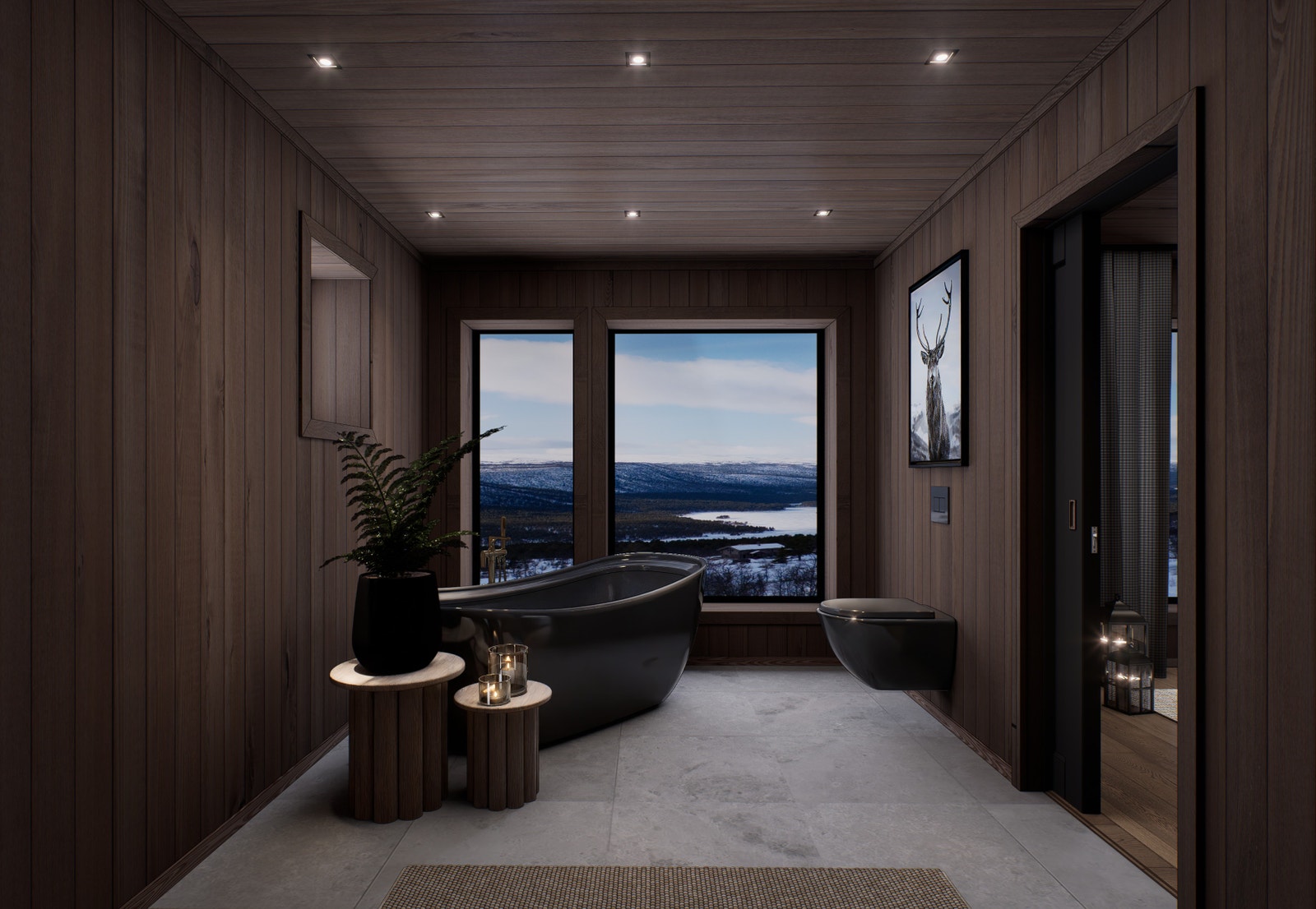 Lekkert bad tilhørende master soverom i 1.etg
Bildene er kun ment som illustrasjon, og avvik kan forekomme Galleribilde