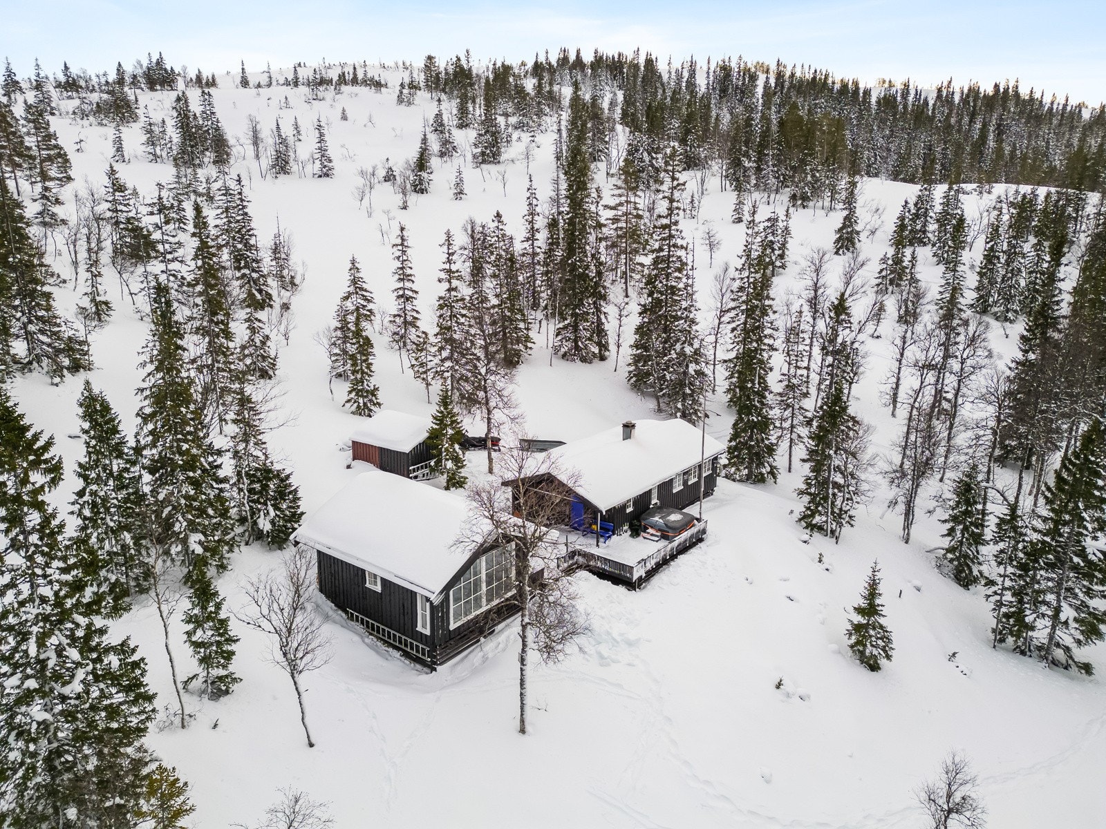 Dronefoto Galleribilde