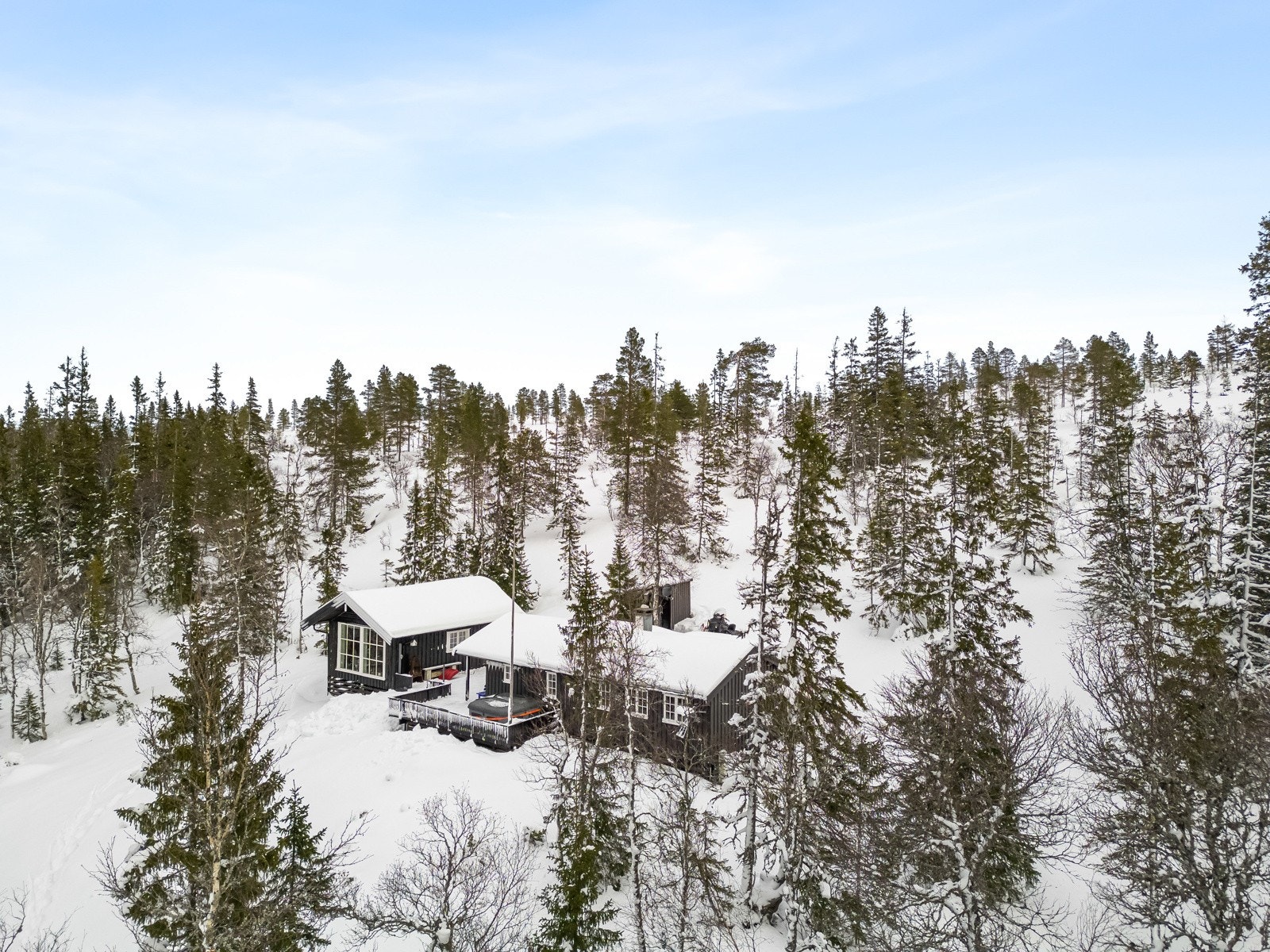 Dronefoto Galleribilde
