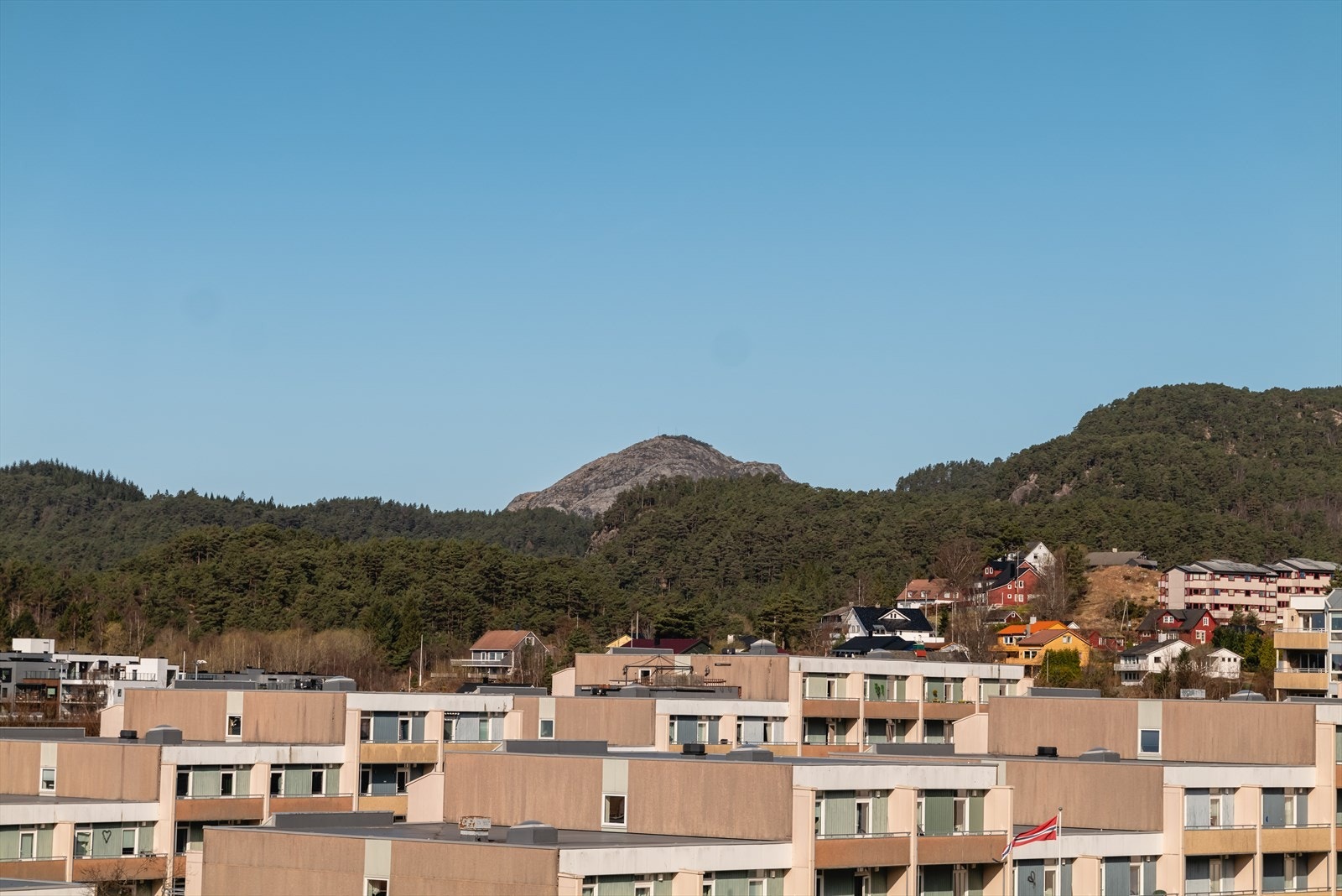 Herfra har man en herlig utsikt. Galleribilde