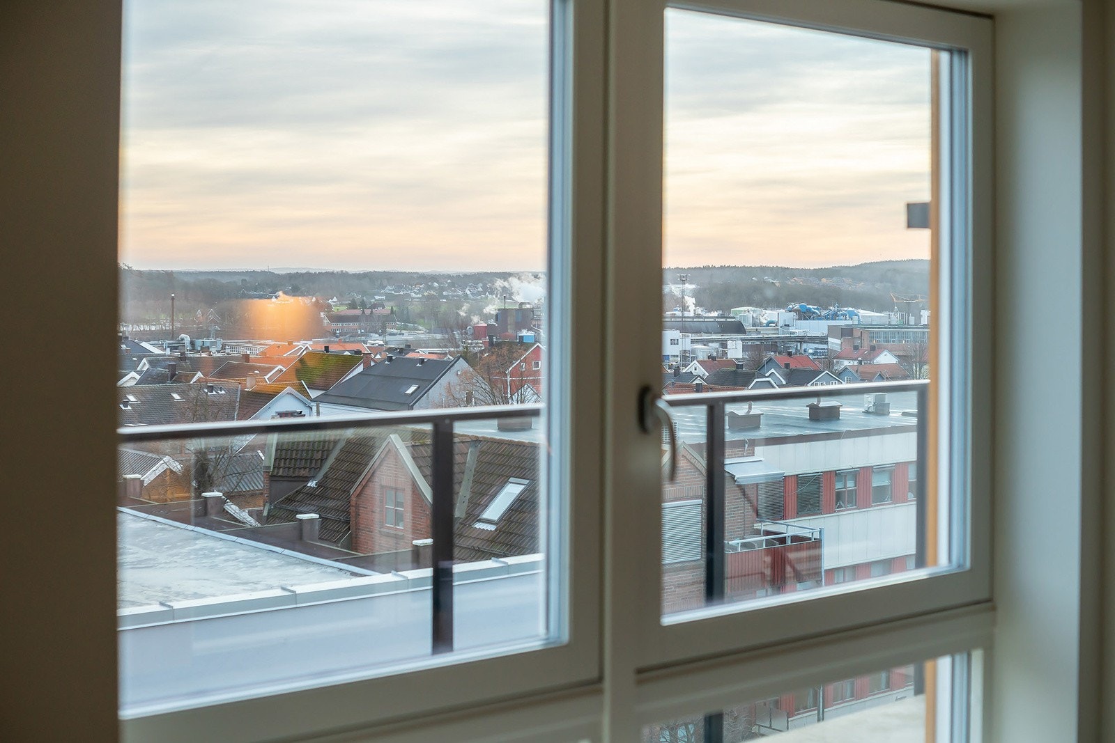 Utsikt fra stuevindu Galleribilde