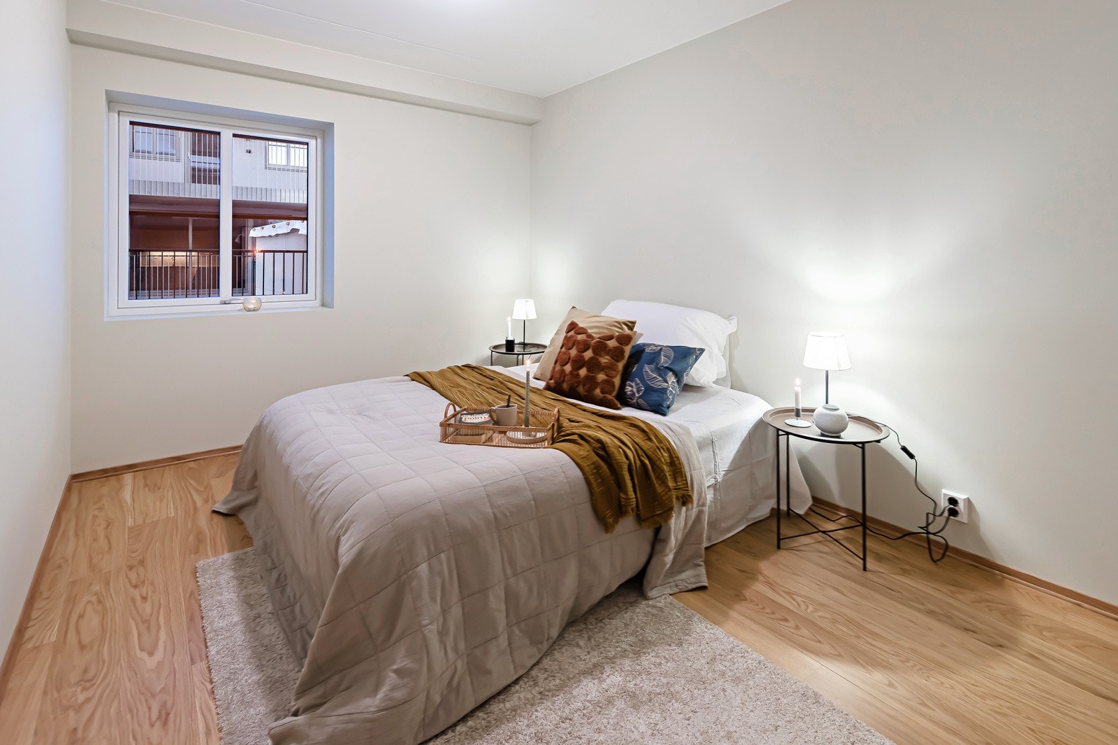 Hovedsoverom med plass til dobbelseng. Galleribilde